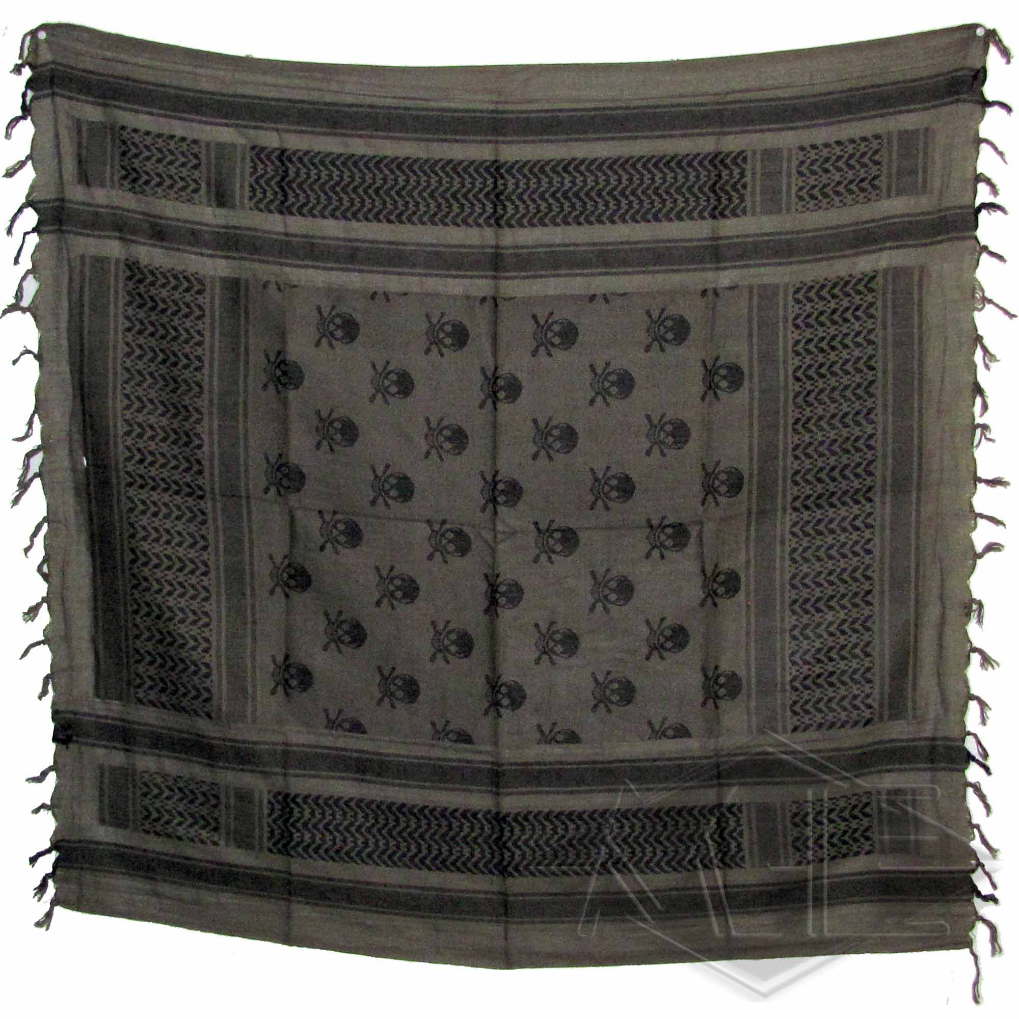 Kopftuch / Kufiya / Shemag, oliv Kopftuch / Kufiya / Shemag, oliv