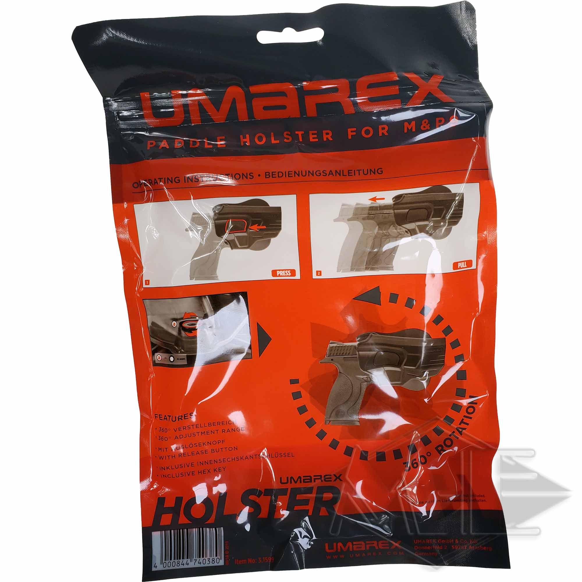 Umarex Paddle Holster für Smith & Wesson M&P9 Umarex Paddle Holster für Smith & Wesson M&P9