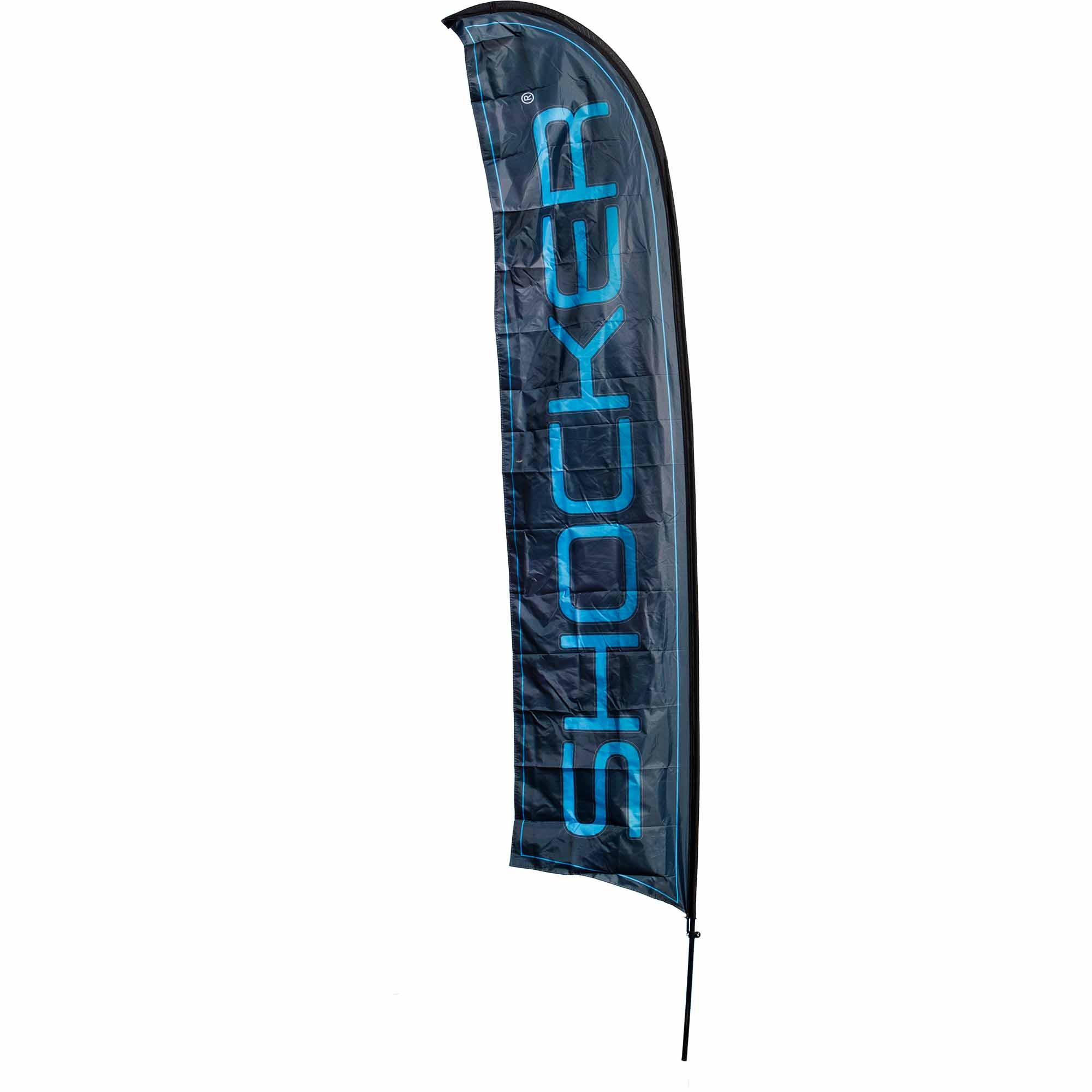 Beachflag Fahne "Shocker", 4 Meter (nur Stofffahne)