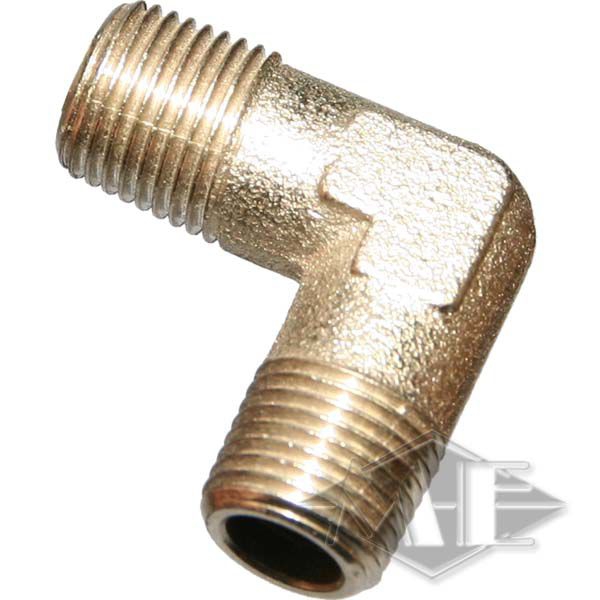 PPD 1/8" Winkel 90° 2x männlich PPD 1/8" Winkel 90° 2x männlich