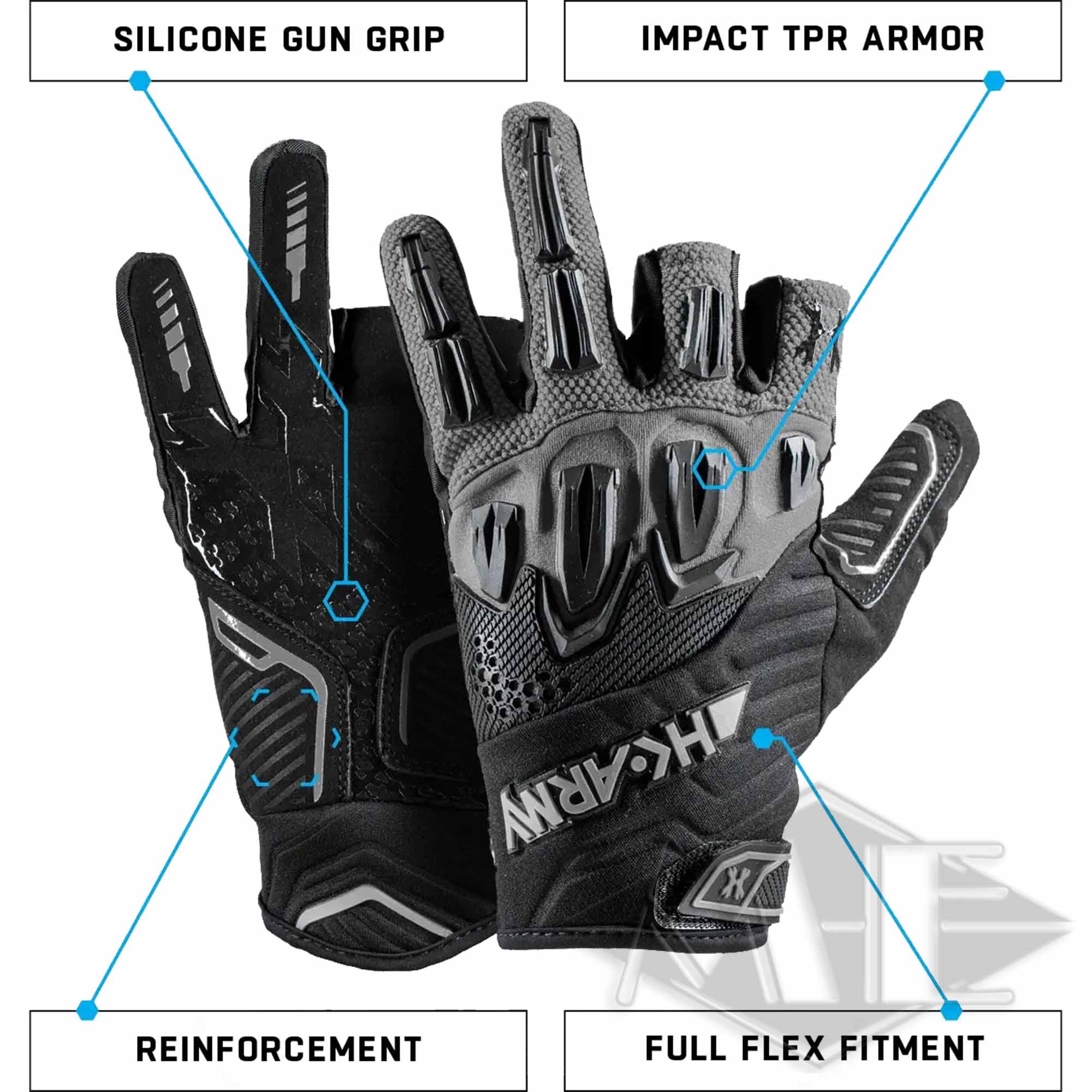 HK Army Handschuh Hardline "Armored"