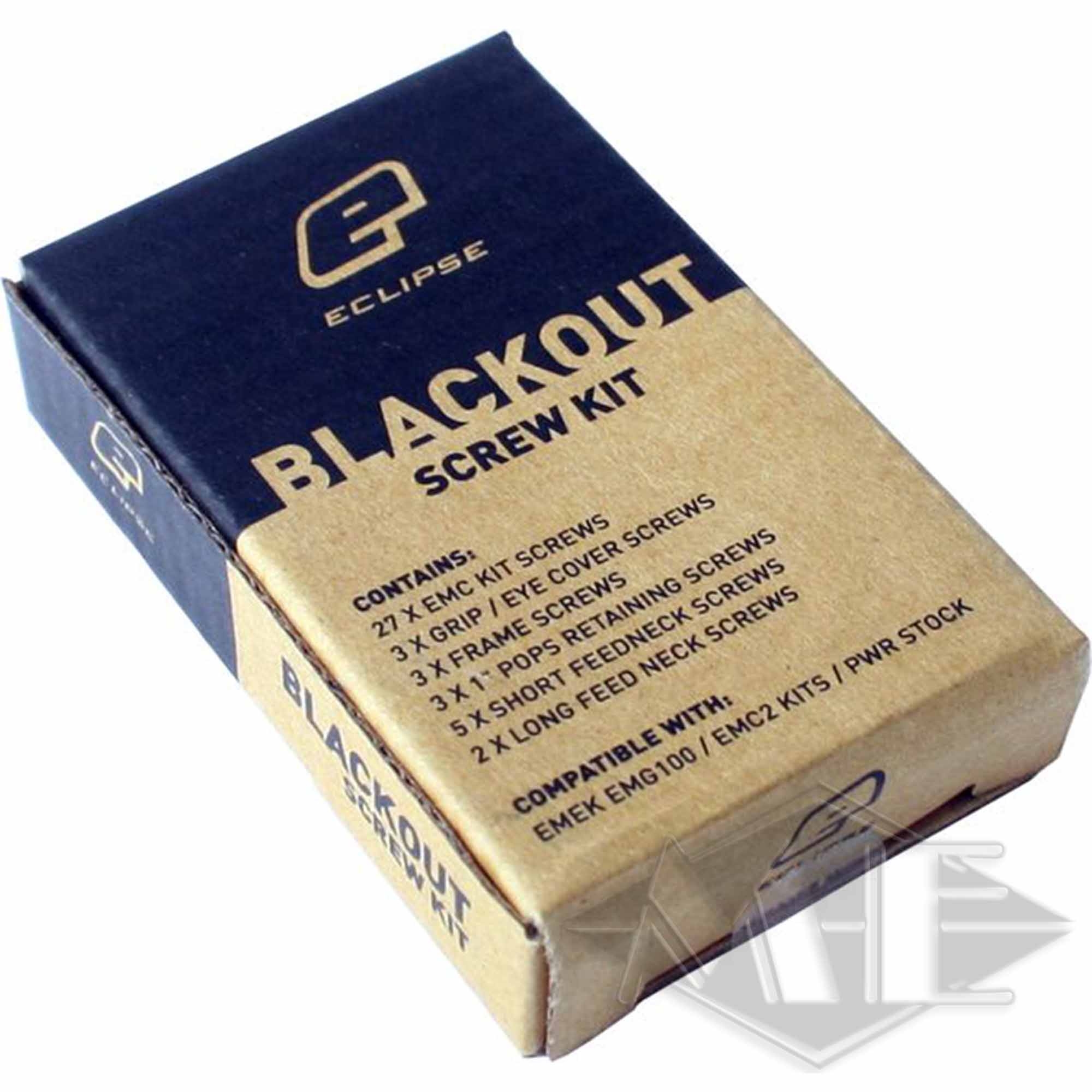 Planet Eclipse Blackout Schrauben Set für EMEK, EMF100, ETHA2, EMC Kit und PWR Stock Planet Eclipse Blackout Schrauben Set für EMEK, EMF100, ETHA2, EMC Kit und PWR Stock