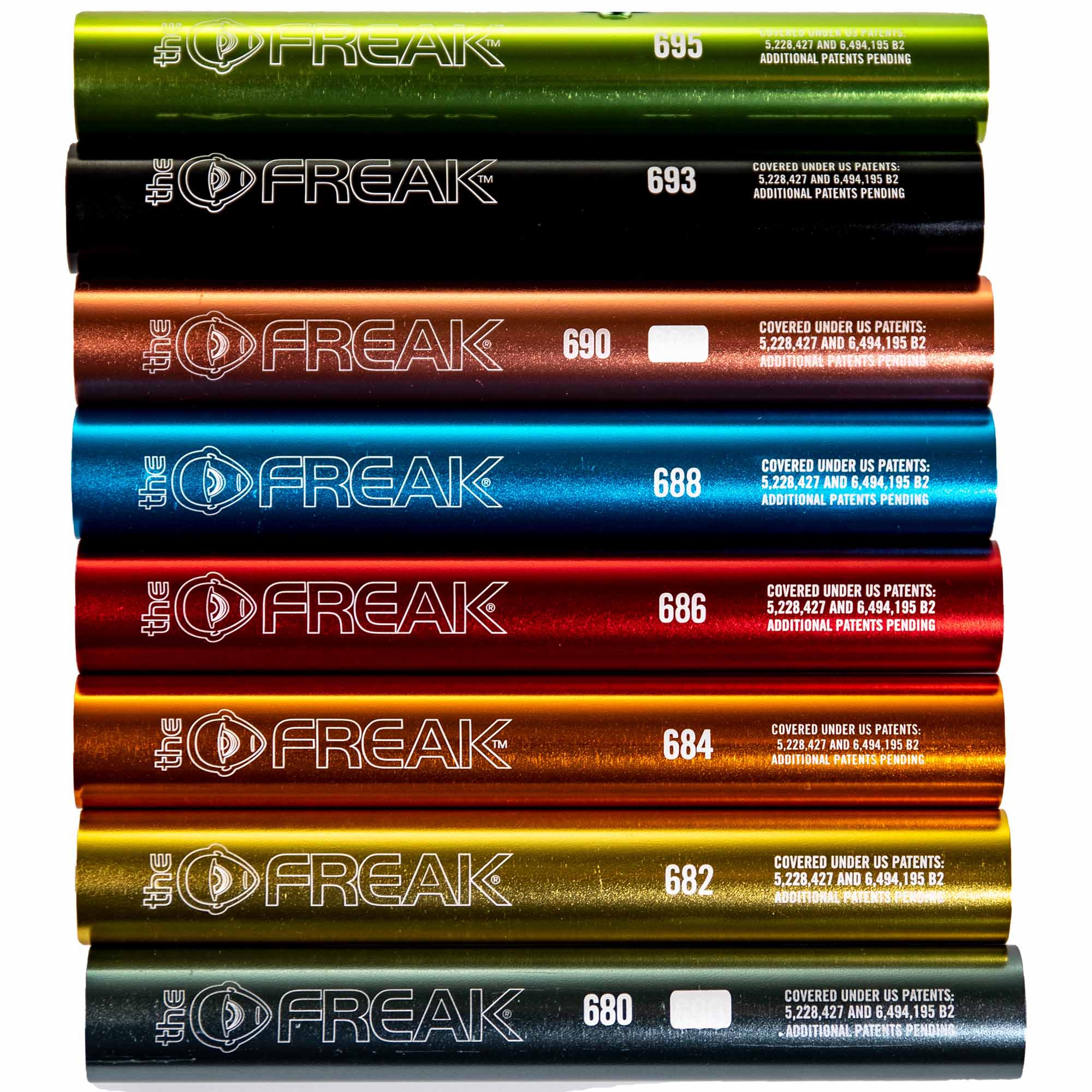 GOG Freak Hülsen Set, 8 Hülsen + Koffer