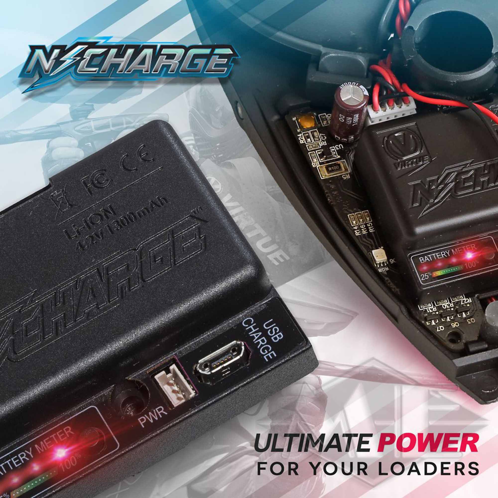 Virtue N-Charge Lithium-Ionen Batterie (Spire & Rotor) Virtue N-Charge Lithium-Ionen Batterie (Spire & Rotor)