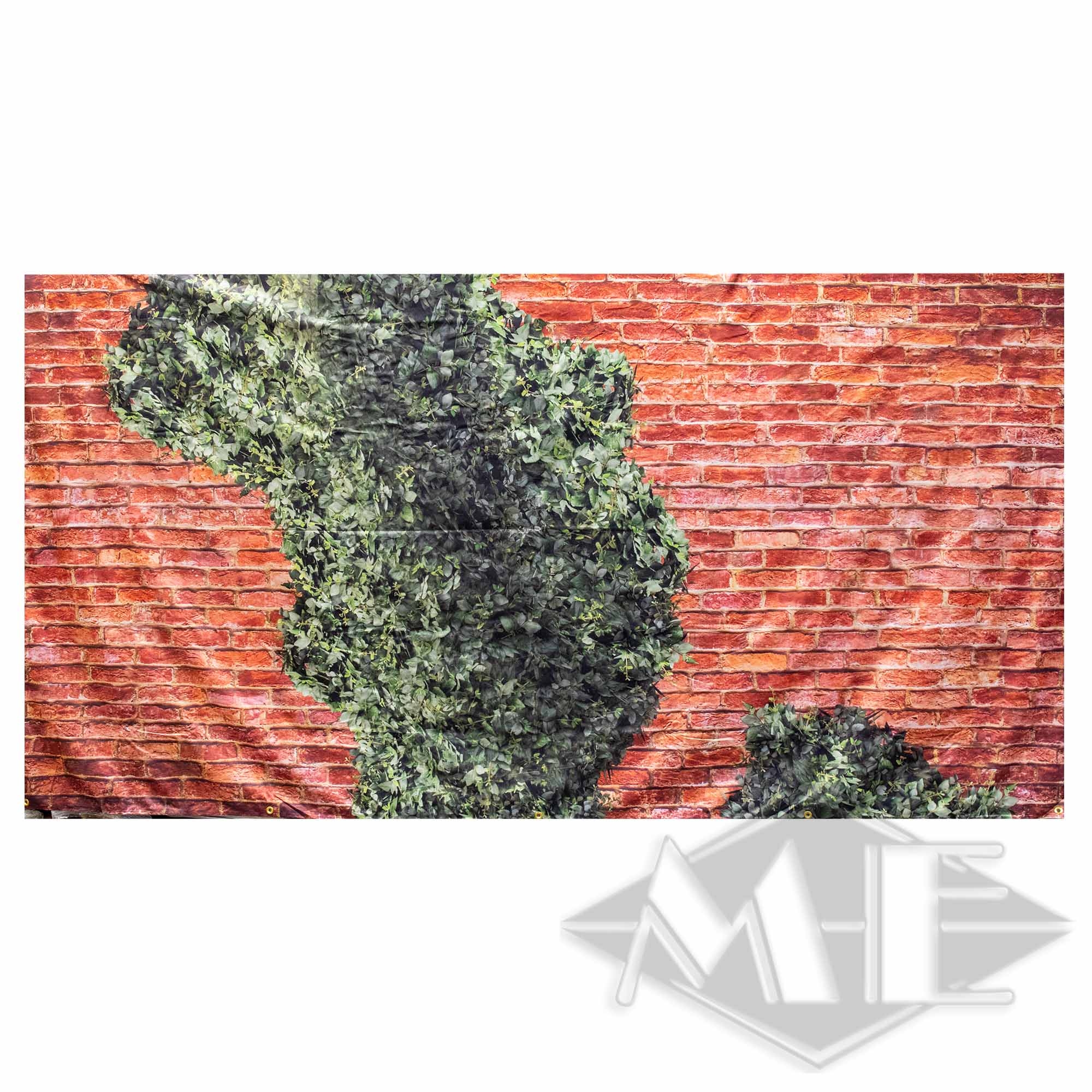 Bauzaun-Banner "Ziegelwand - Mitte" 335 x 180 cm Bauzaun-Banner "Ziegelwand - Mitte" 335 x 180 cm