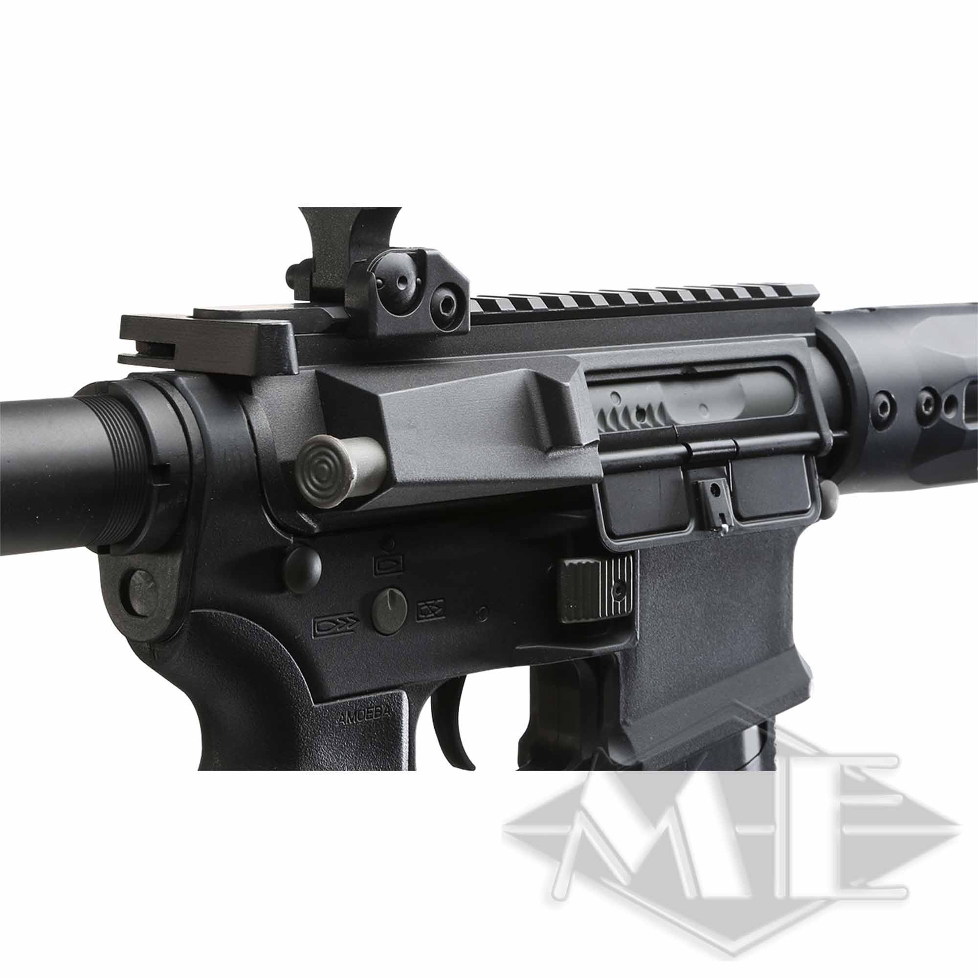 Amoeba M4 AM-009 Airsoft EFCS AEG 0,5 Joul Black - ab 14 Jahre