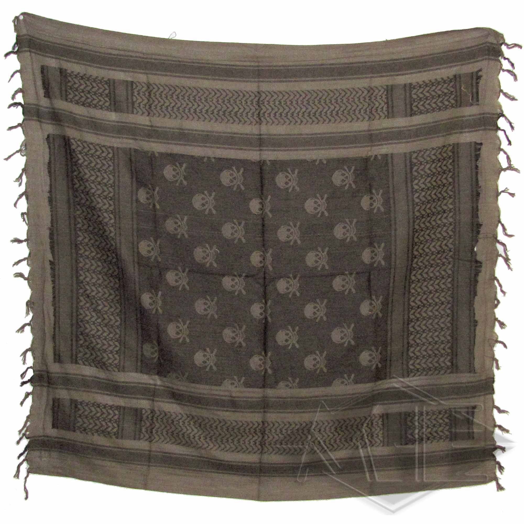 Kopftuch / Kufiya / Shemag, oliv Kopftuch / Kufiya / Shemag, oliv