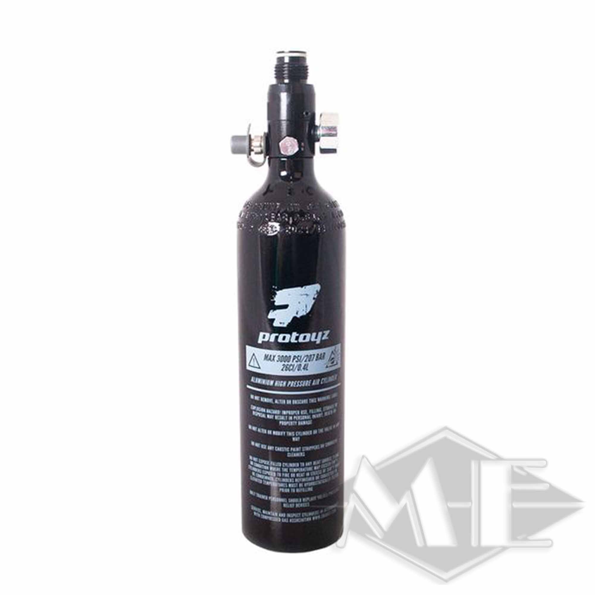 Protoyz HP System 200 Bar mit Regulator 0,4l Alu Zylinder