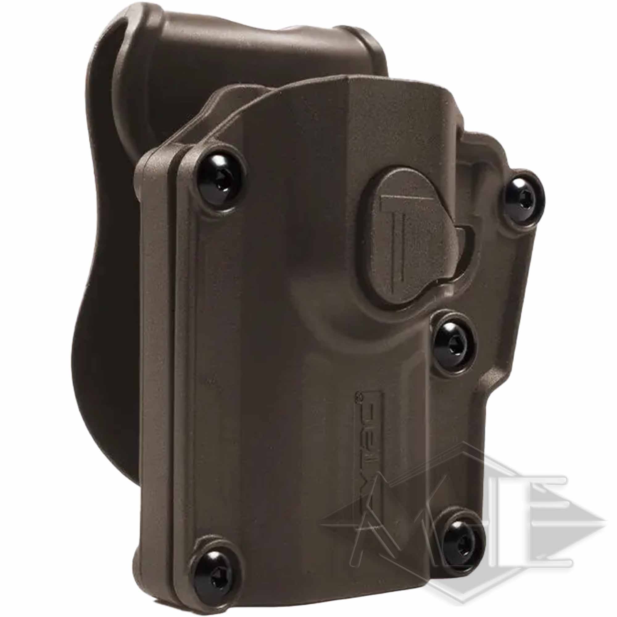 Cytac Mega-fit Universal-Holster für Linkshänder Tan Cytac Mega-fit Universal-Holster für Linkshänder Tan