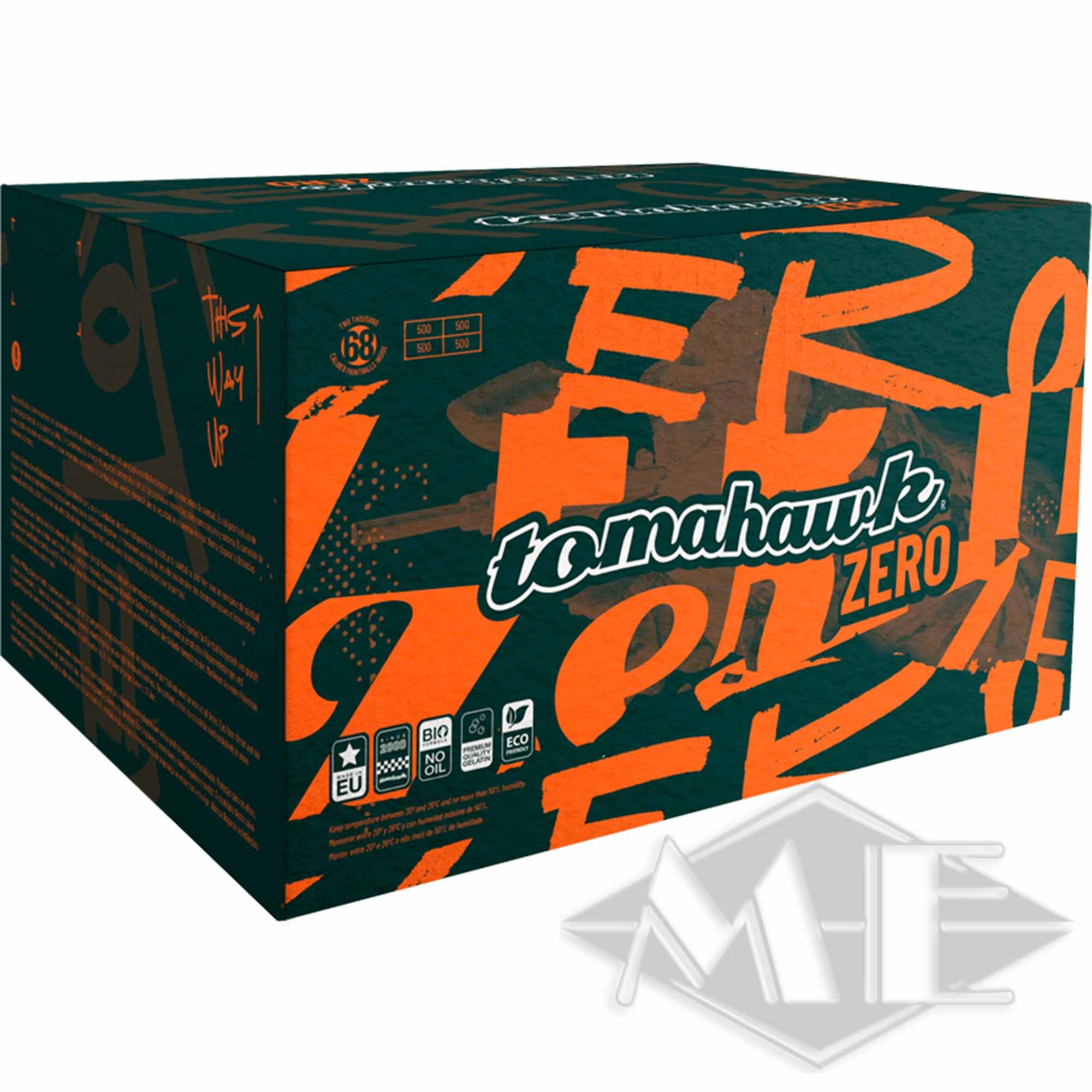 ae551868dbe23a0e6293d5b9ed7f3dcc4388a803 Tomahawk "Zero" Paintballs, 2000er Kiste