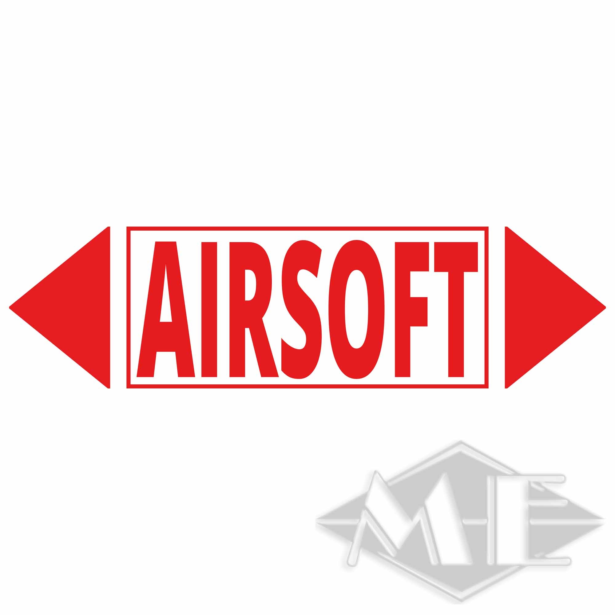 Hinweisschild "Airsoft" Hinweisschild "Airsoft"