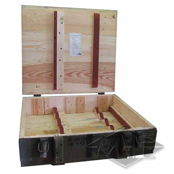 Holz-Munitionskiste