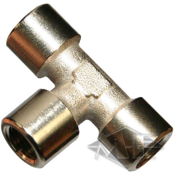 PPD 1/8" T- Stück, 3x weiblich PPD 1/8" T- Stück, 3x weiblich