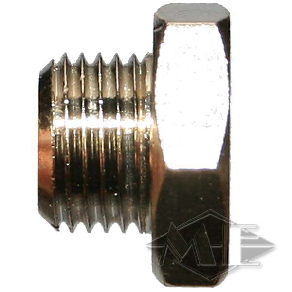 PPD 1/8" Blindstopfen mit Außensechskant PPD 1/8" Blindstopfen mit Außensechskant