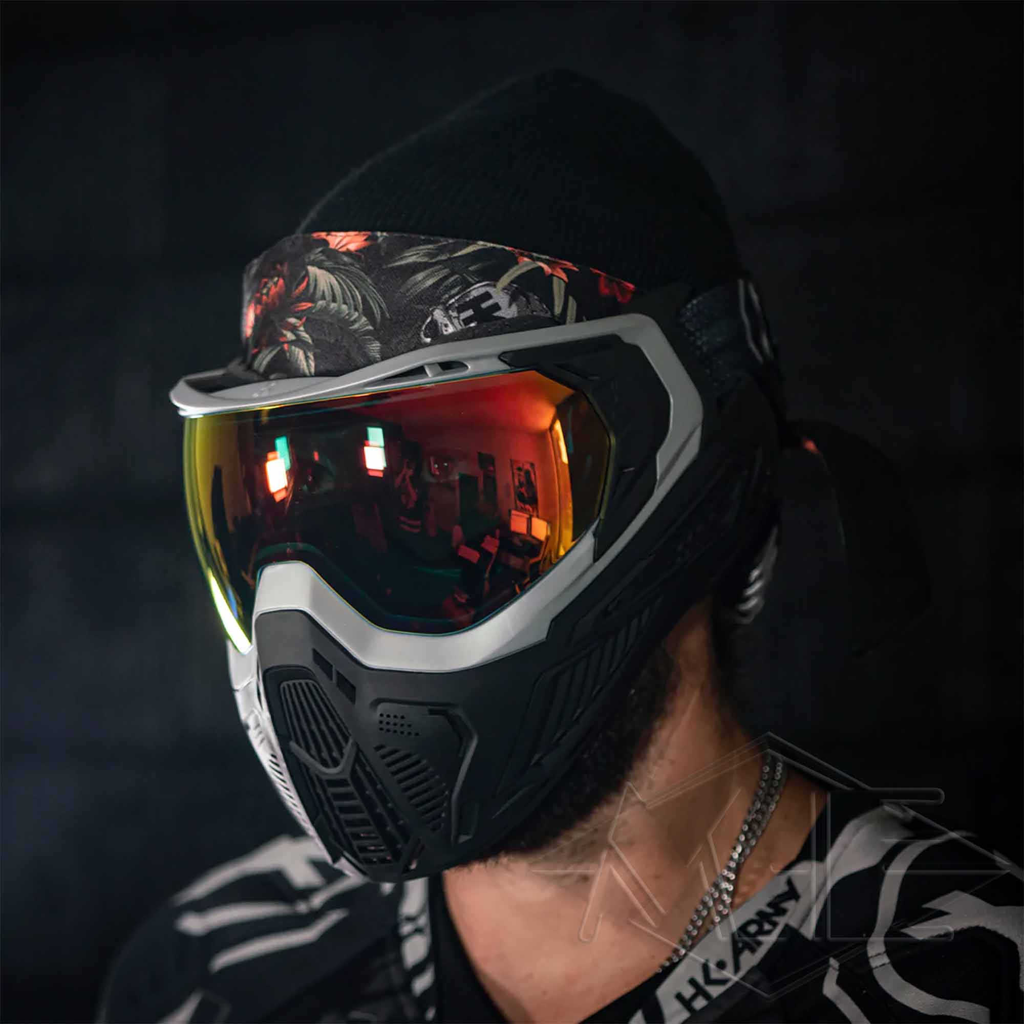 HK Army Headband - Tropical Skull