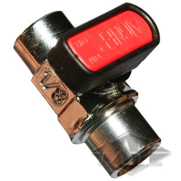 PPD 1/8" Mini On/ Off Ventil mit Bleeder PPD 1/8" Mini On/ Off Ventil mit Bleeder