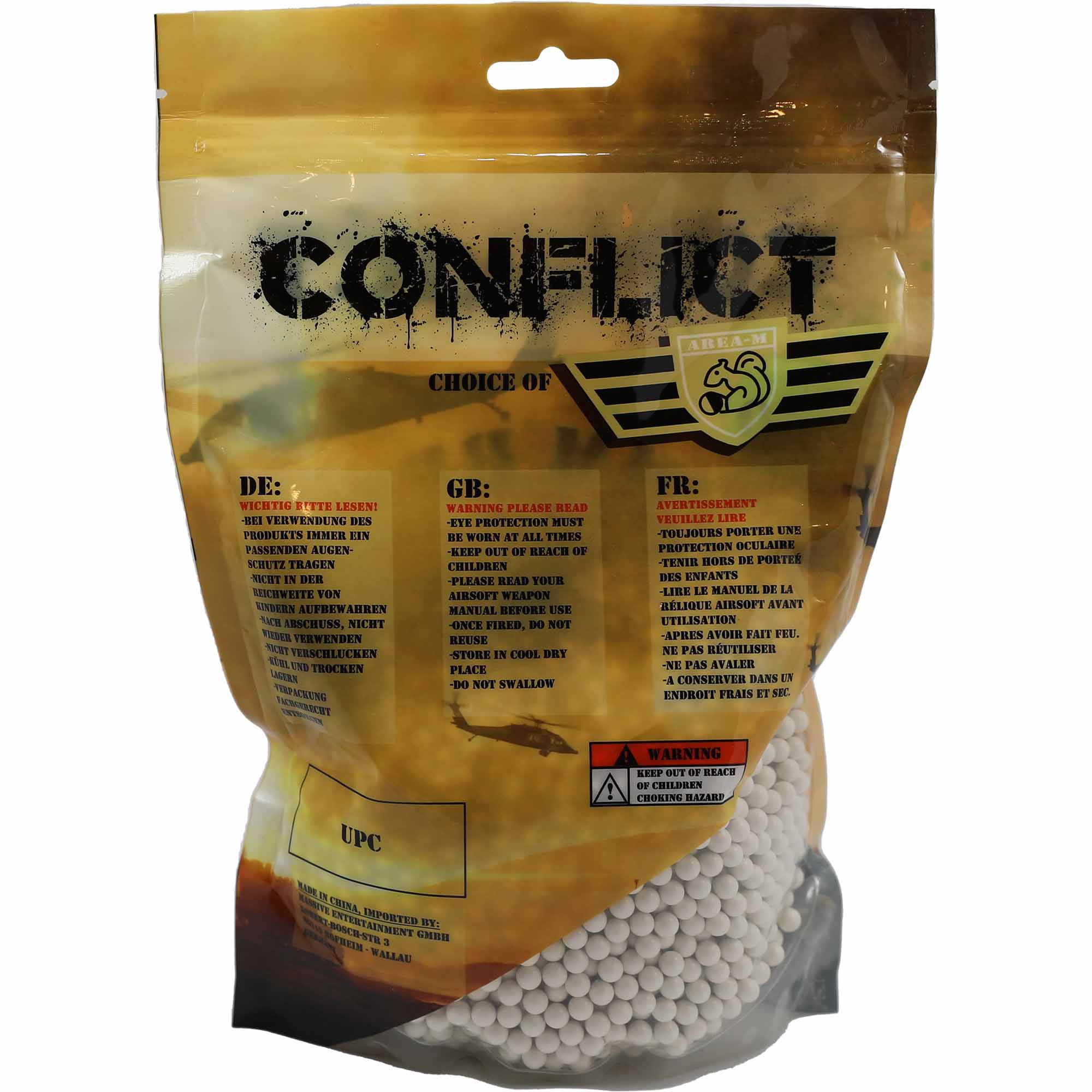 CONFLICT BIO BBs 6mm 0,40g 1kg Beutel