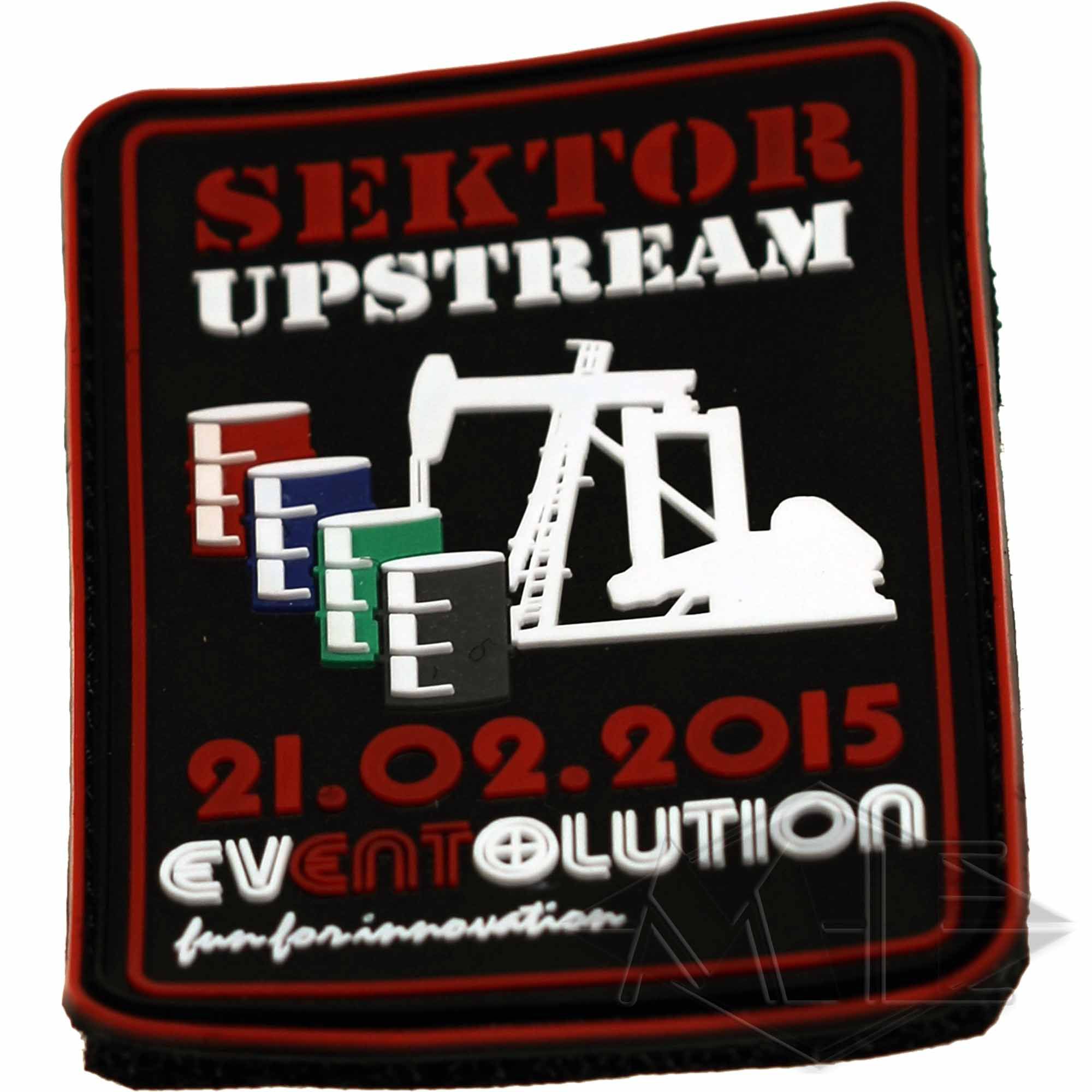 Patch/Klettabzeichen "Sektor Upstream" 2015