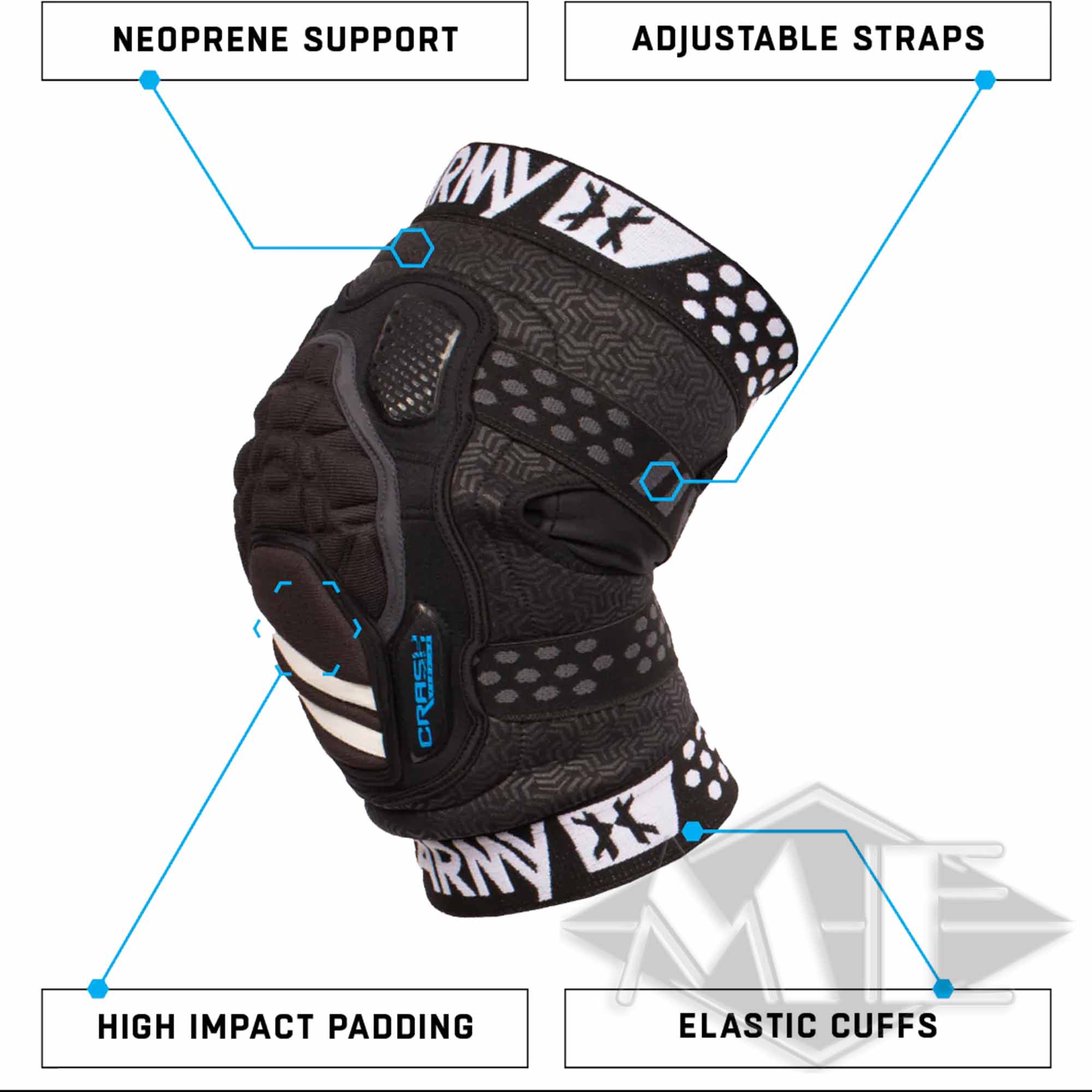 HK Army Knieschoner CTX Crash