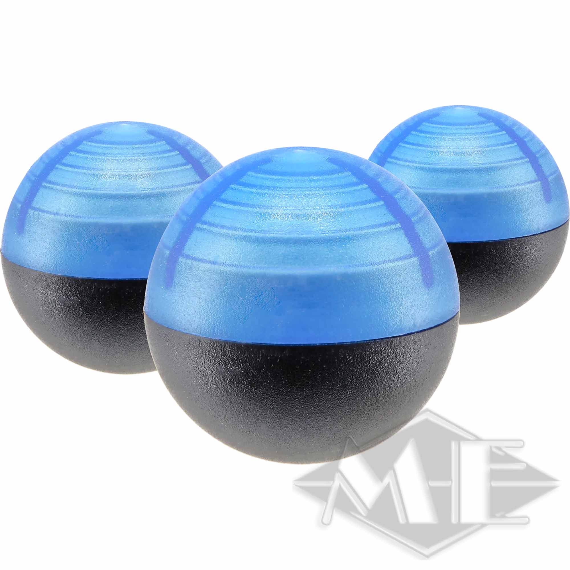 Umarex cal.68 Kreidebälle "T4E P2P Core Chalk Ball", BLK-BLU 10er Röhrchen Sphäre, Band