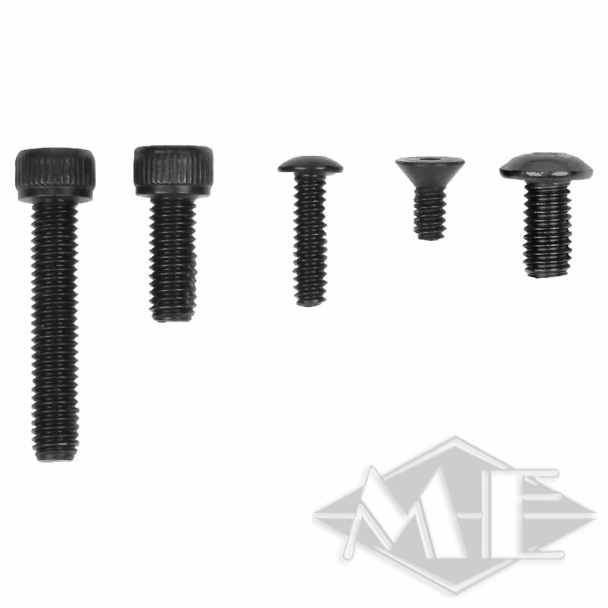 Planet Eclipse Blackout Schrauben Set für EMEK, EMF100, ETHA2, EMC Kit und PWR Stock