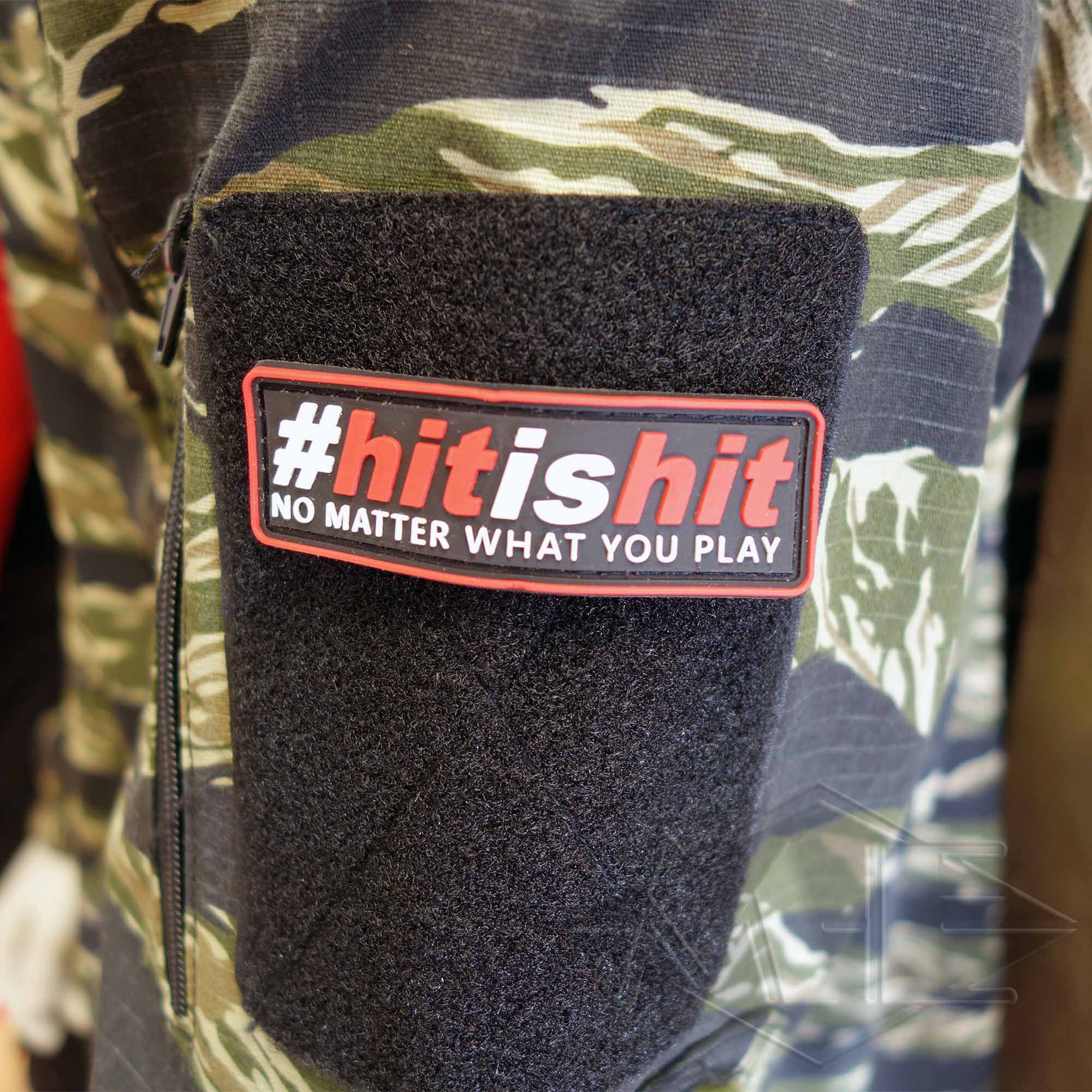 Patch/Klettabzeichen "#hitishit" Patch/Klettabzeichen "#hitishit"