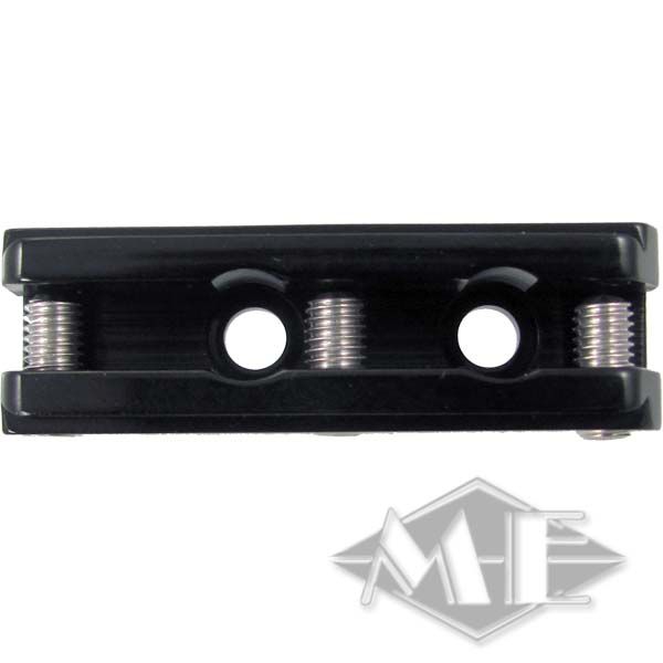 Warrior Paintball Dovetail Rail, schwarz Warrior Paintball Dovetail Rail, schwarz