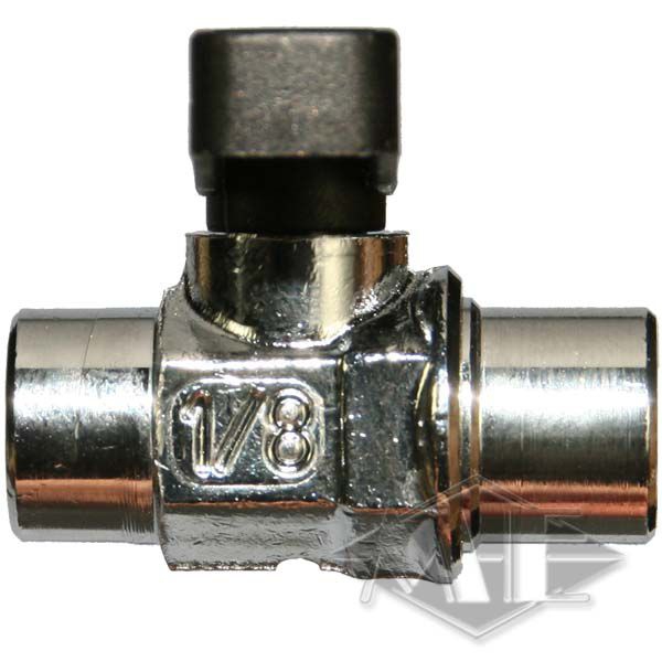 PPD 1/8" Mini On/ Off Ventil mit Bleeder PPD 1/8" Mini On/ Off Ventil mit Bleeder