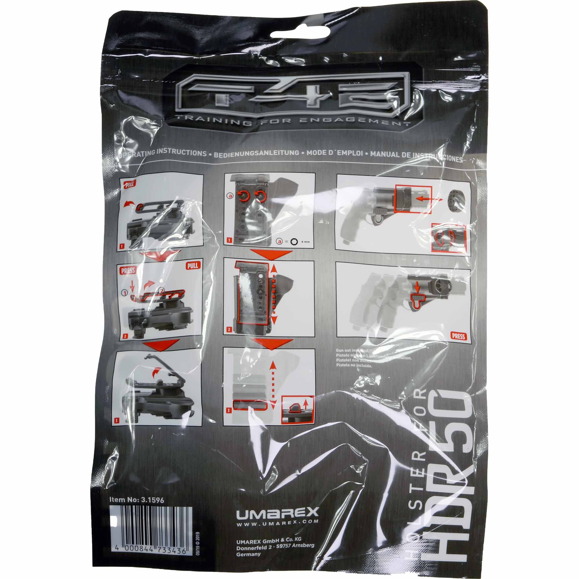 Umarex Paddle Holster für HDR 50