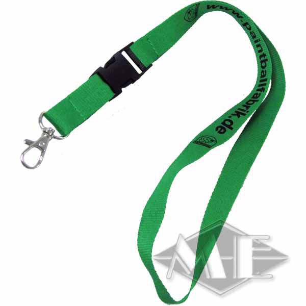 PaintballFabrik.de Lanyard, grün PaintballFabrik.de Lanyard, grün