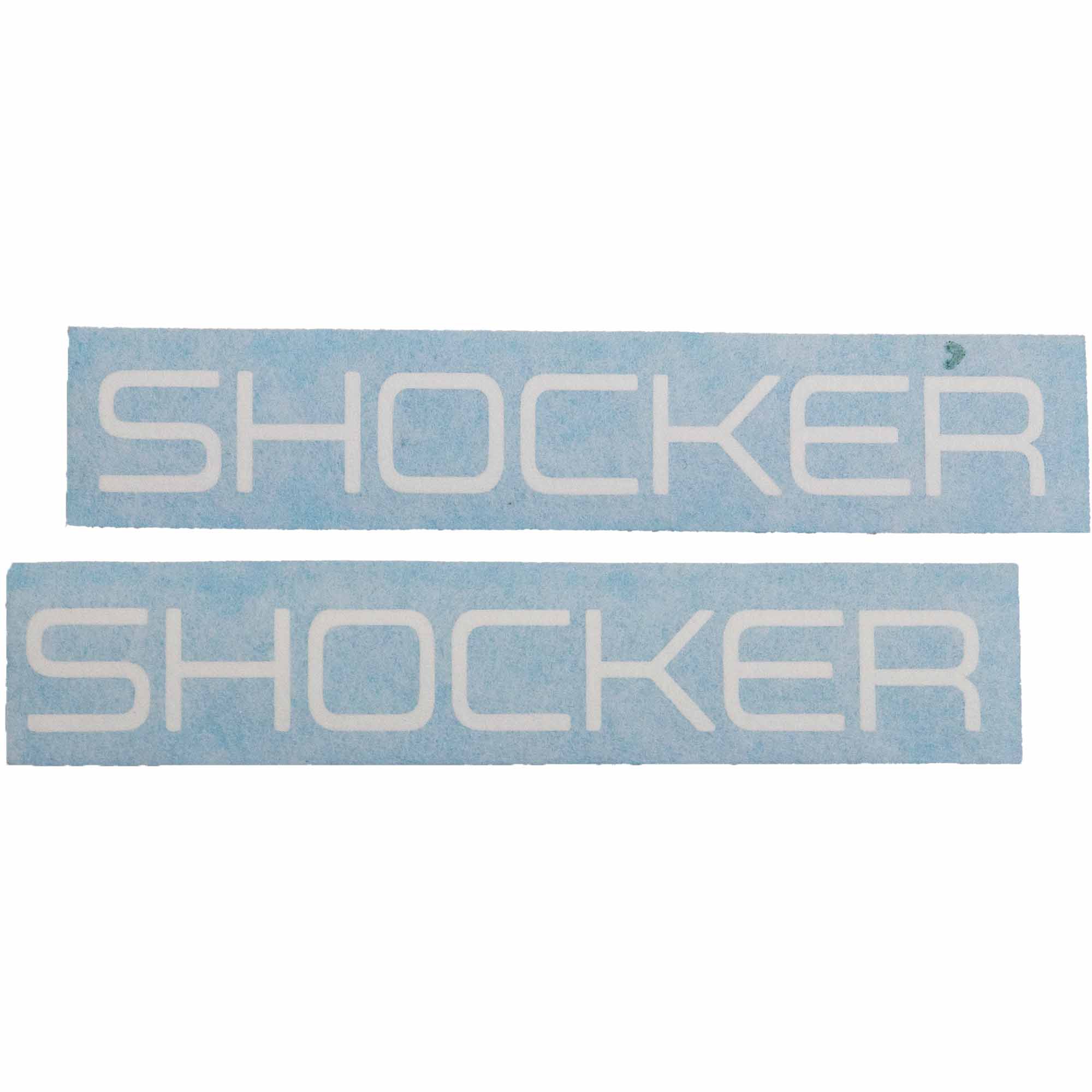 Shocker Vinyl Aufkleber (2 Stück), weiss Shocker Vinyl Aufkleber (2 Stück), weiss