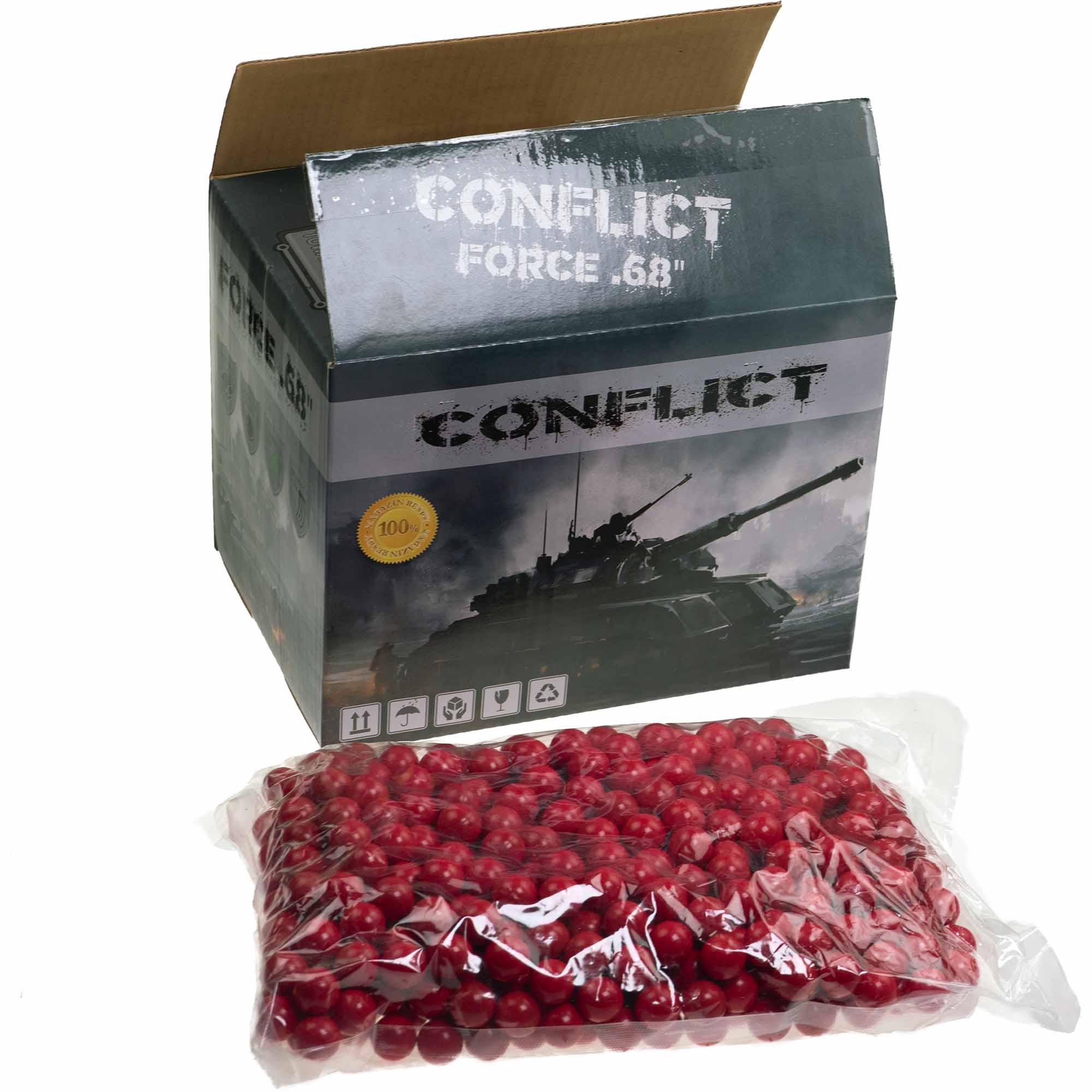image_5322_5 Conflict "Force .68" MagFed Paintballs, 1.000er Kiste