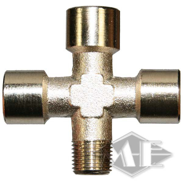 PPD 1/8" Kreuz- Stück PPD 1/8" Kreuz- Stück