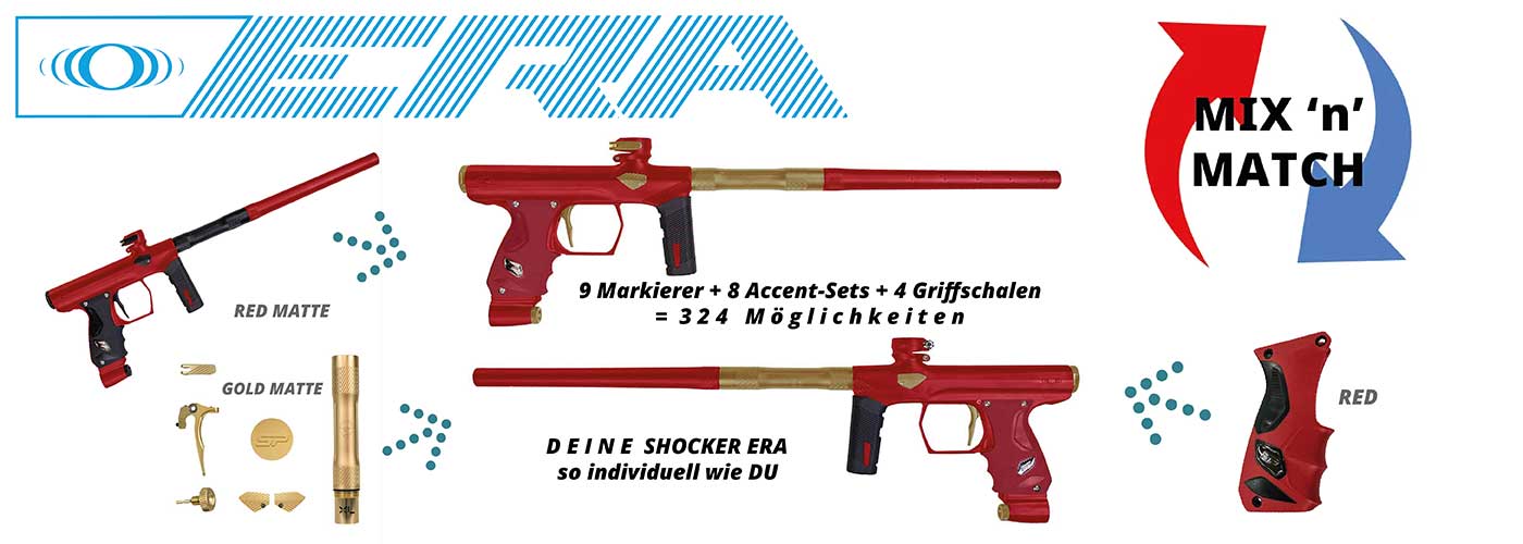 Shocker ERA mix & match Shocker ERA mix & match, Feuerwaffe, Waffe, Pistole