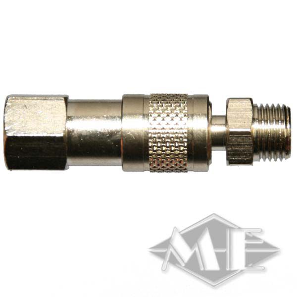 PPD 1/8" Schnellkupplung, unter Druck sperrend PPD 1/8" Schnellkupplung, unter Druck sperrend