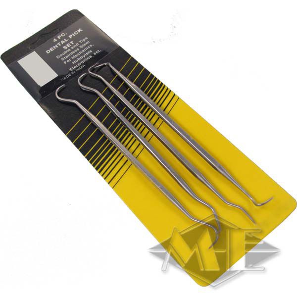 O-Ring Werkzeugset, 4-teilig (Zahnarztsonden)