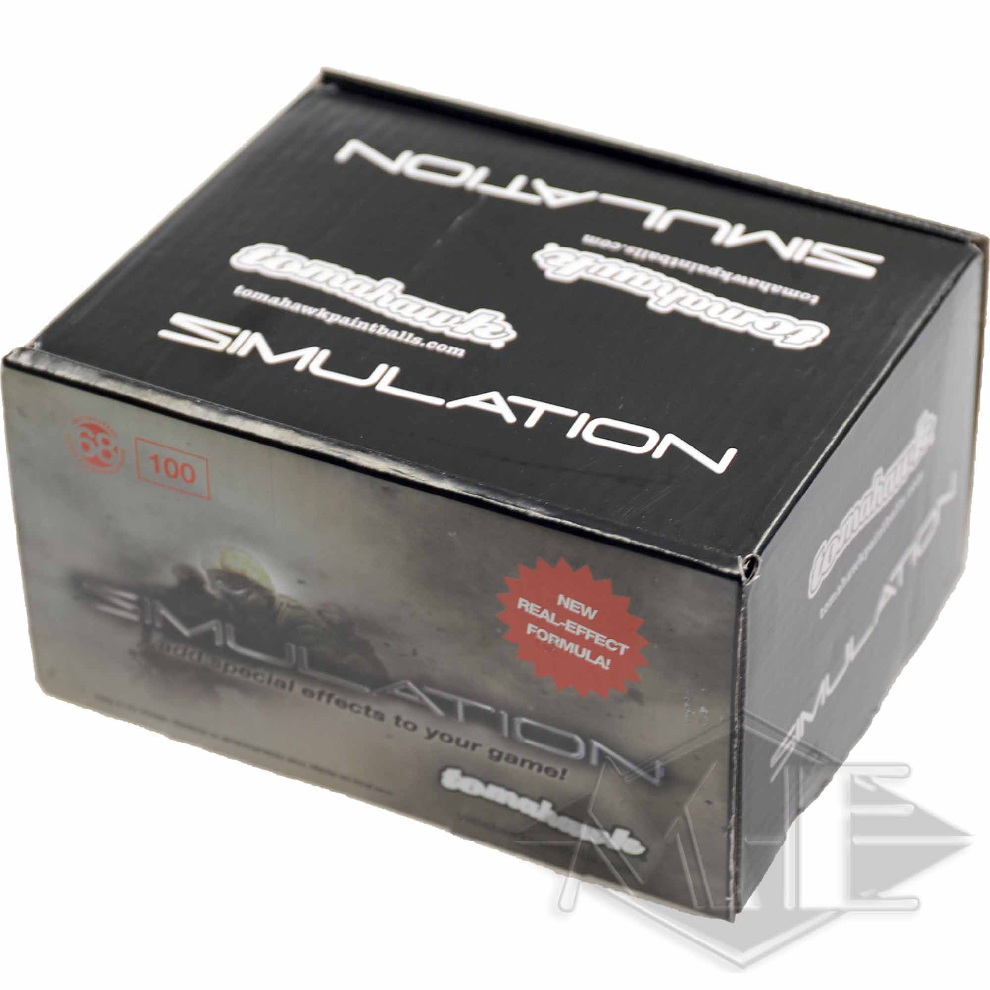 Tomahawk cal.68 "Simulation" Powder Balls, 100er Kiste Tomahawk cal.68 "Simulation" Powder Balls, 100er Kiste