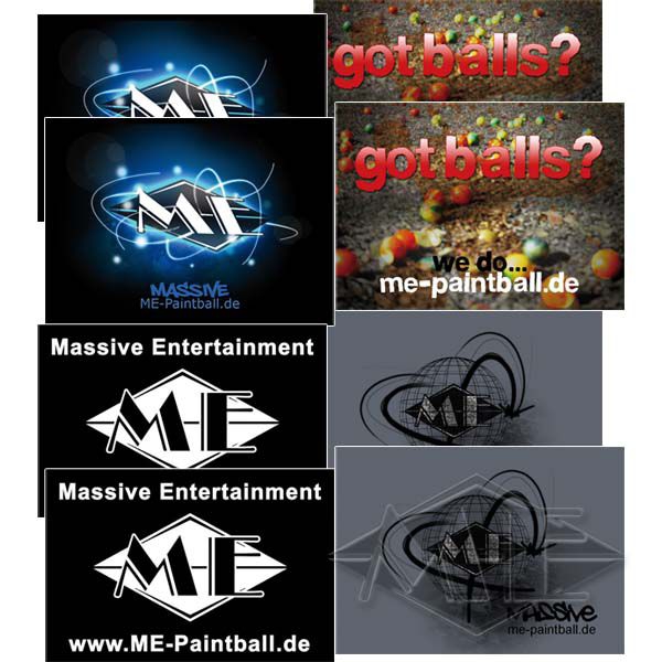 ME Aufkleber Set ME Aufkleber Set