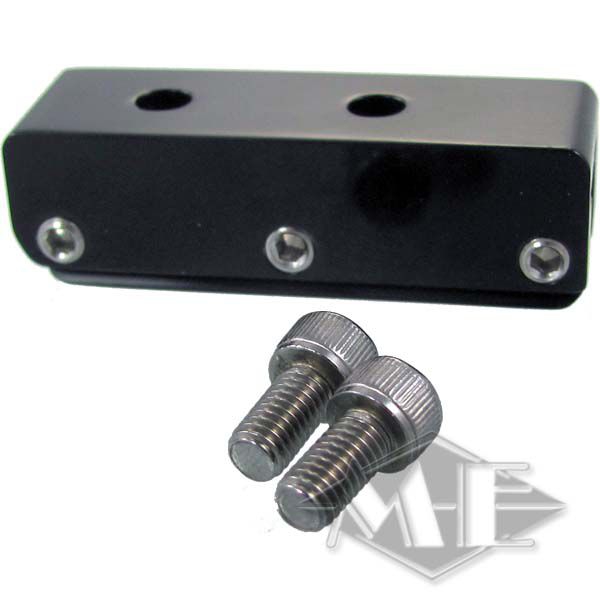 Warrior Paintball Dovetail Rail, schwarz Warrior Paintball Dovetail Rail, schwarz