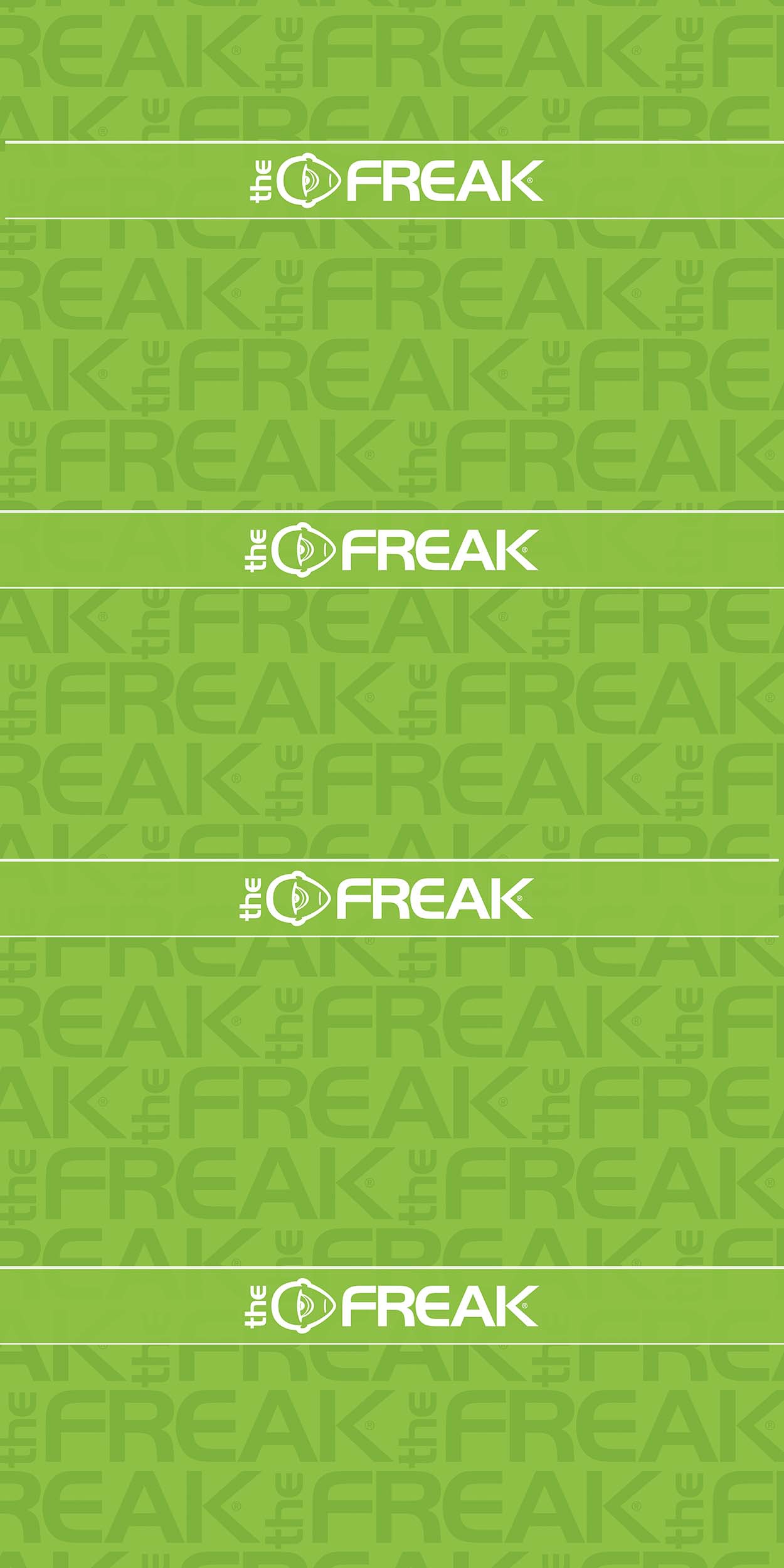 Gitterwand Banner "Freak" 100 x 200cm Gitterwand Banner "Freak" 100 x 200cm