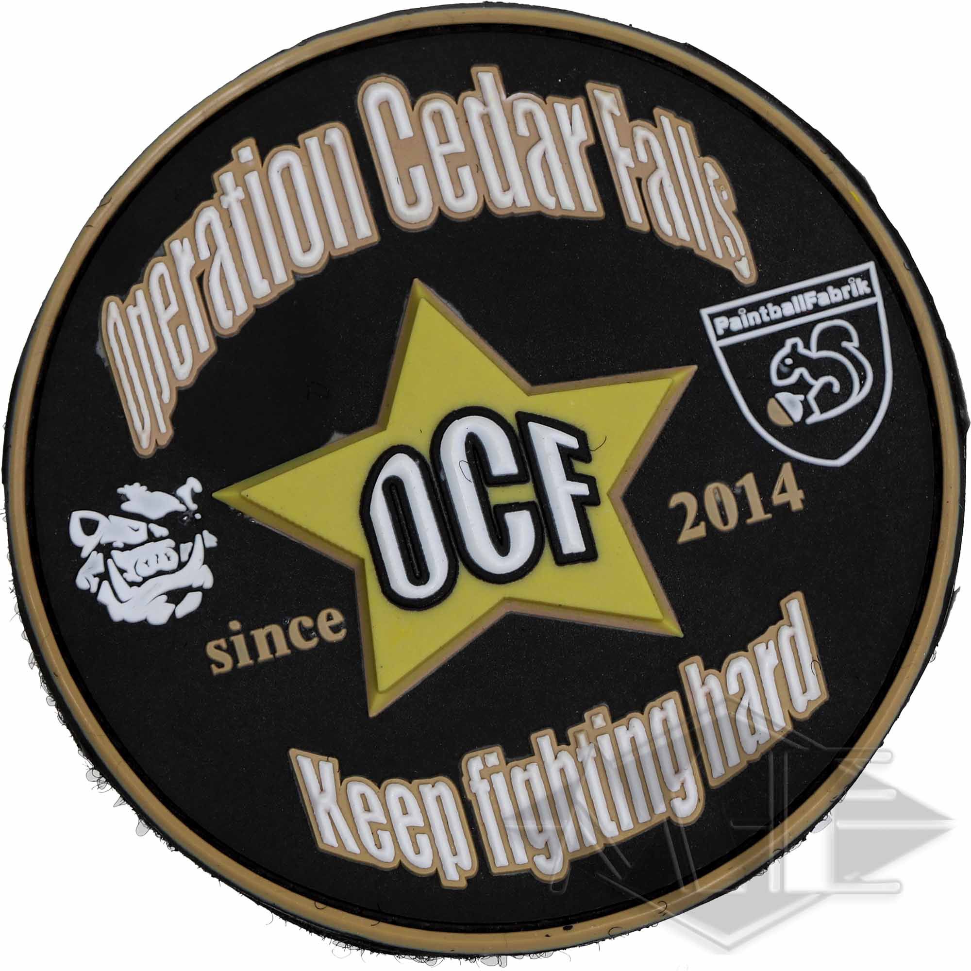 Patch/Klettabzeichen "O.C.F." since 2014
