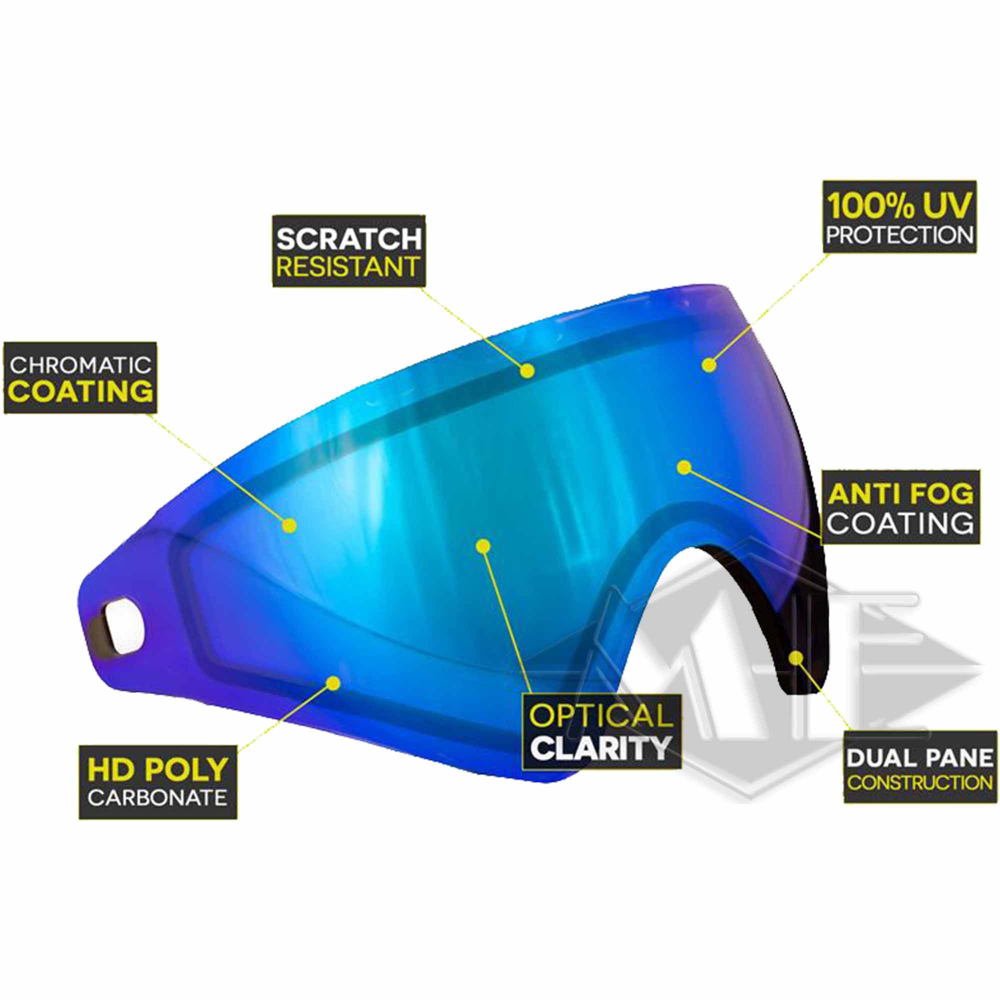 Virtue Maskenglas CMD/VIO thermal