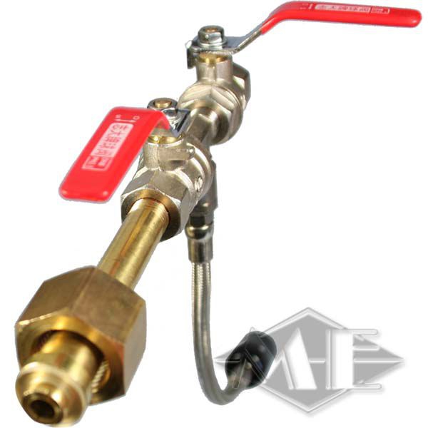 CO2-Füllstation " de luxe ", mit 2 Füllhähnen