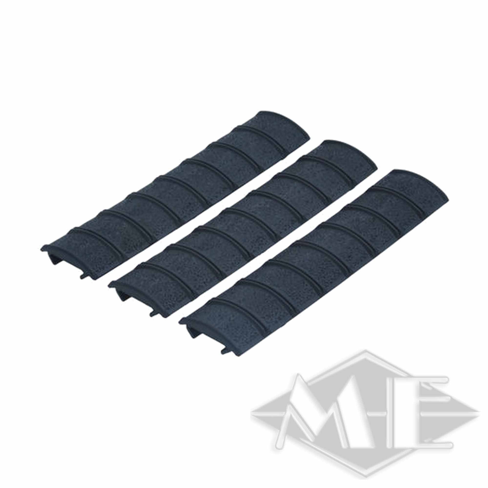 3er Set 6,25 Inch Rail Cover für Airsoft Waffen MP02006-BK Zubehor, Riemen, Reifen
