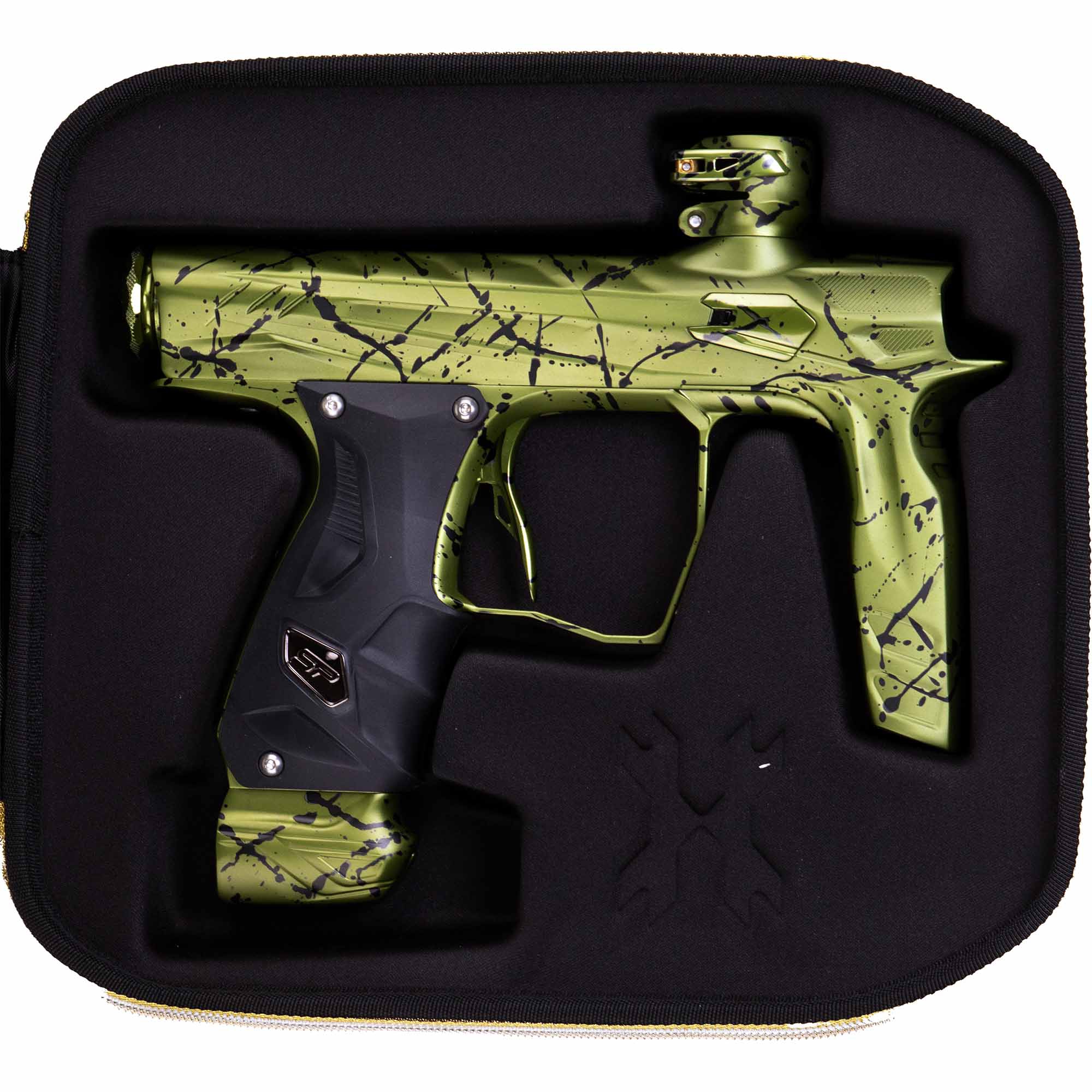 HK Army Shocker® AMP Markierer, Combat Splash (oliv / schwarz)