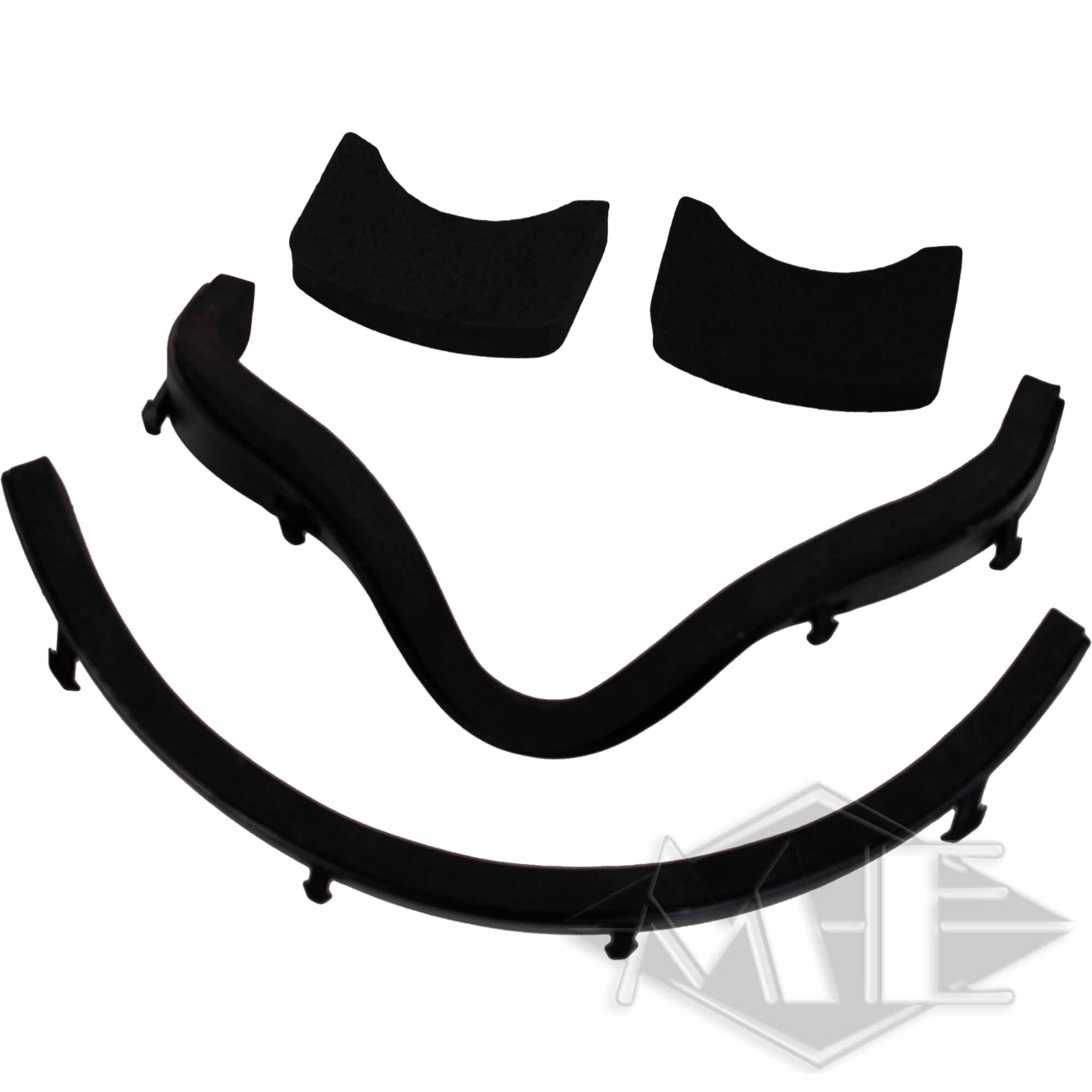 #ONE Maskenschaumstoff-Set V3 "hart" mit Clip Kissen, Dekoration für Zuhause, Bogen, Riemen, Stoßstange